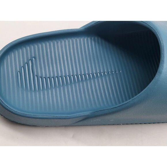 Nike Calm Slide Shoes Mens Size 9 Smokey Blue Slip On Rubber Sandals FD4116 005 - Picture 9 of 12